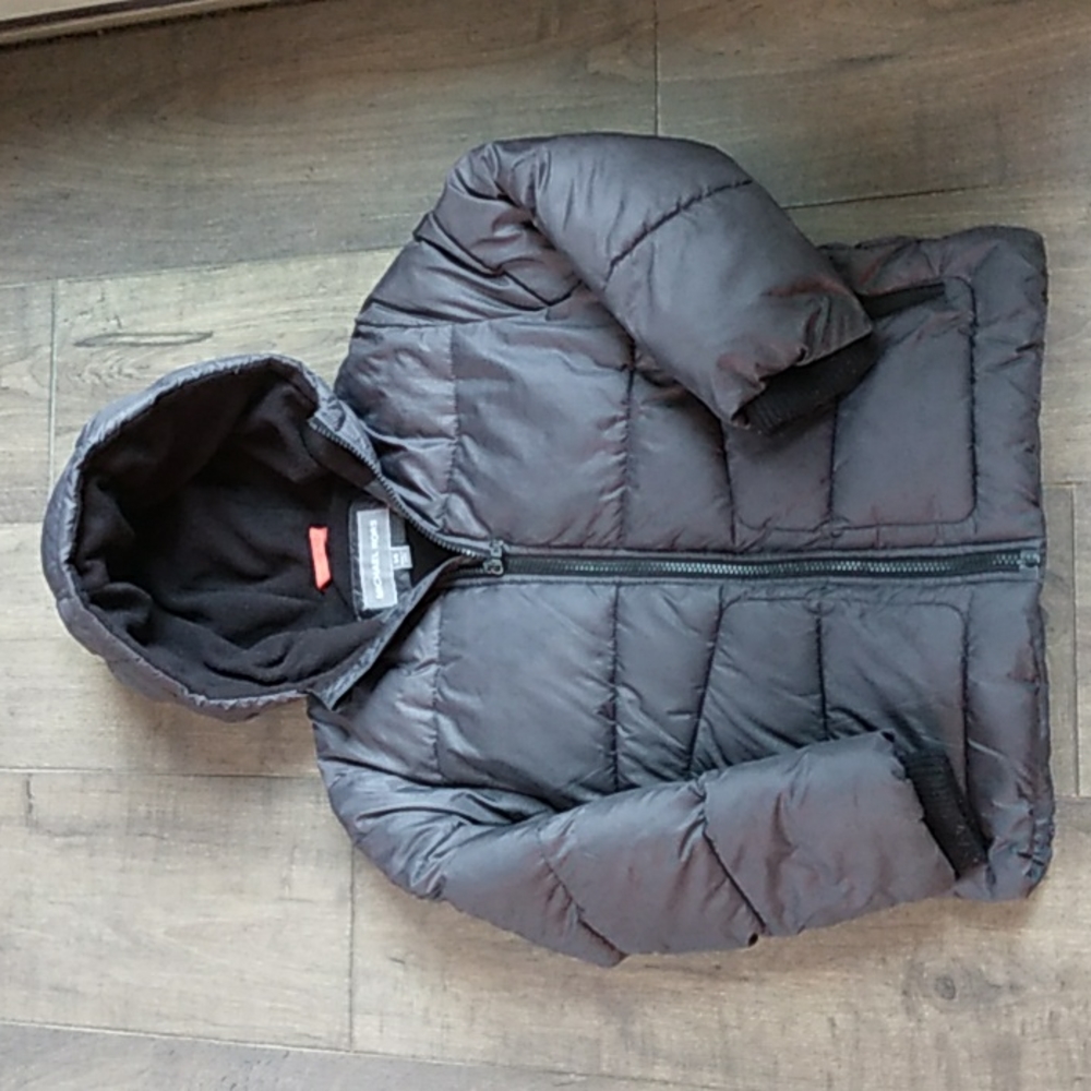 MICHAEL KORS GRAY PUFF JACKET BOYS 5/6